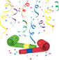 Party horns & confetti